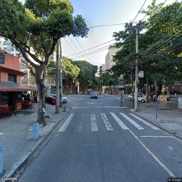 Imagem estática do "Street View" da localização