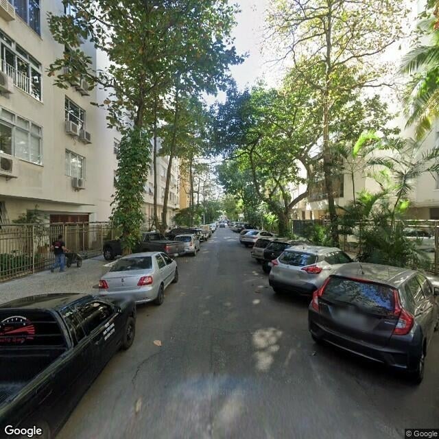 Imagem estática do "Street View" da localização