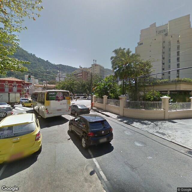 Imagem estática do "Street View" da localização