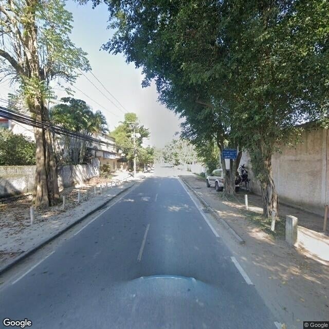 Imagem estática do "Street View" da localização