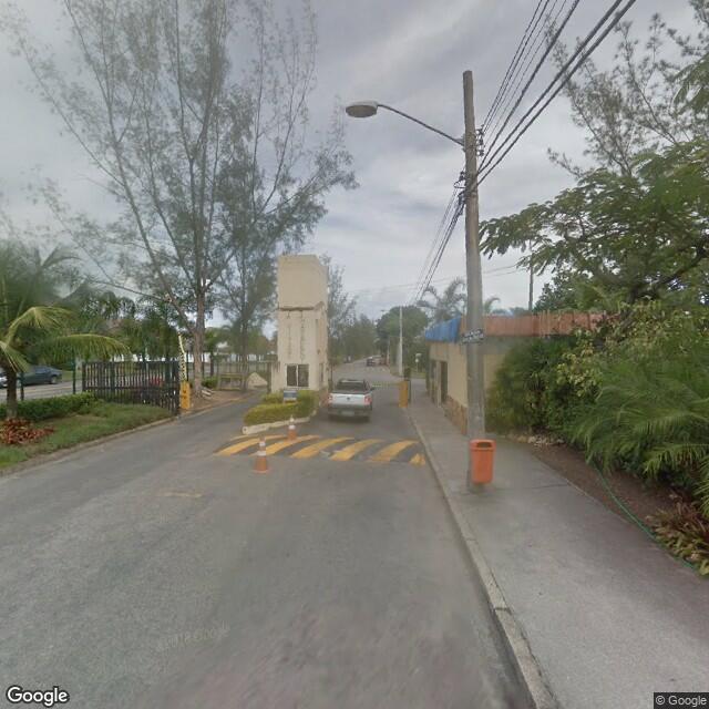 Imagem estática do "Street View" da localização