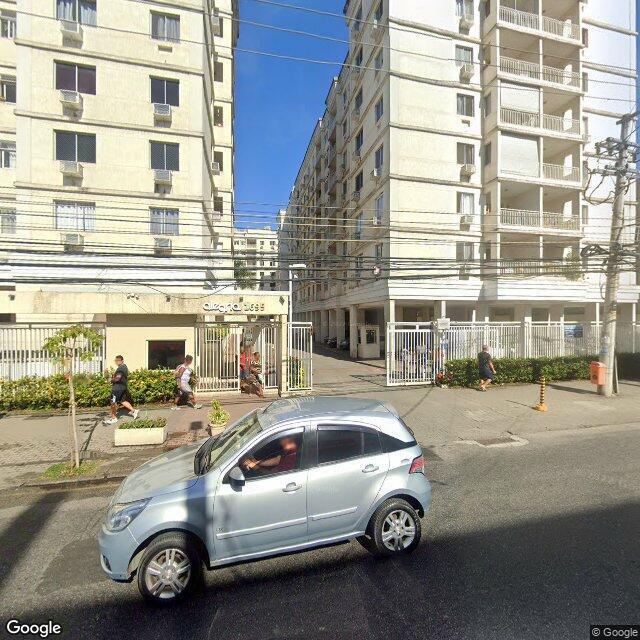 Imagem estática do "Street View" da localização