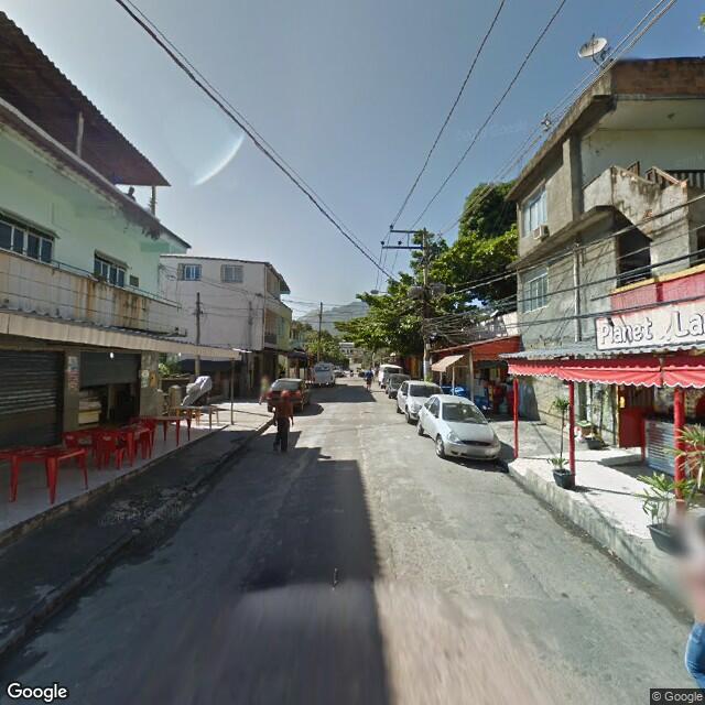 Imagem estática do "Street View" da localização