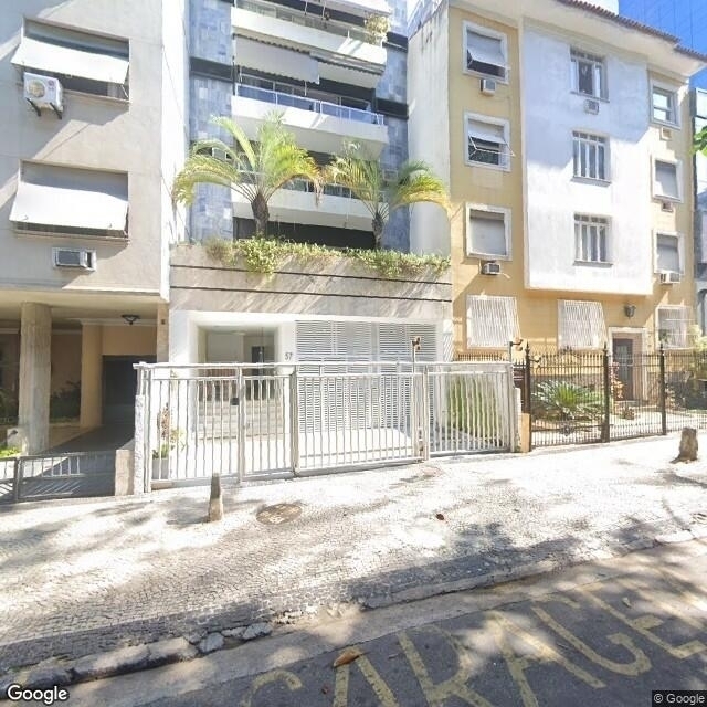 Imagem estática do "Street View" da localização