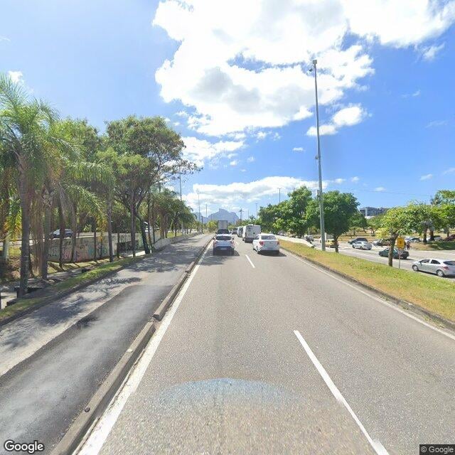 Imagem estática do "Street View" da localização