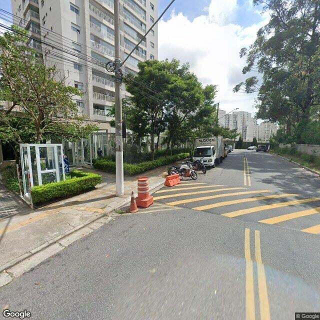 Imagem estática do "Street View" da localização