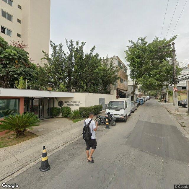 Imagem estática do "Street View" da localização