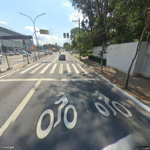 Imagem estática do "Street View" da localização