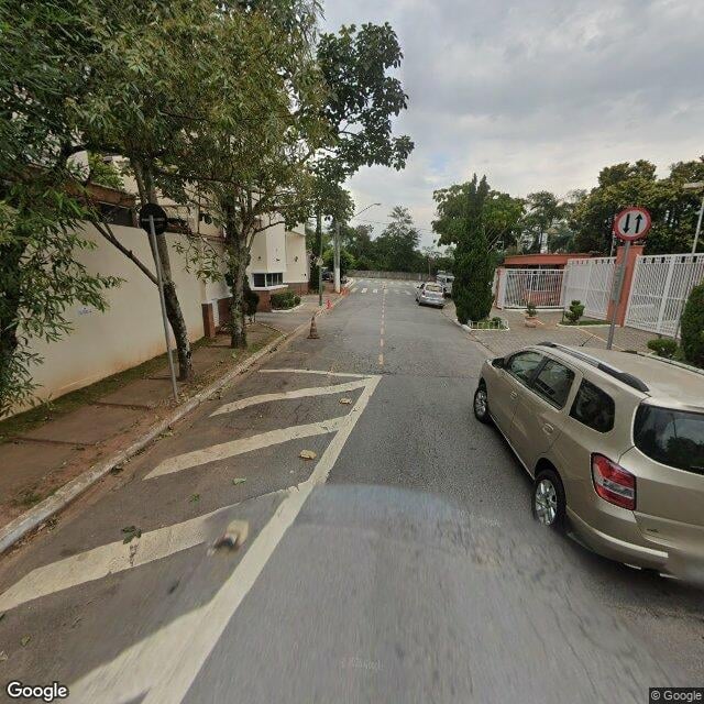 Imagem estática do "Street View" da localização