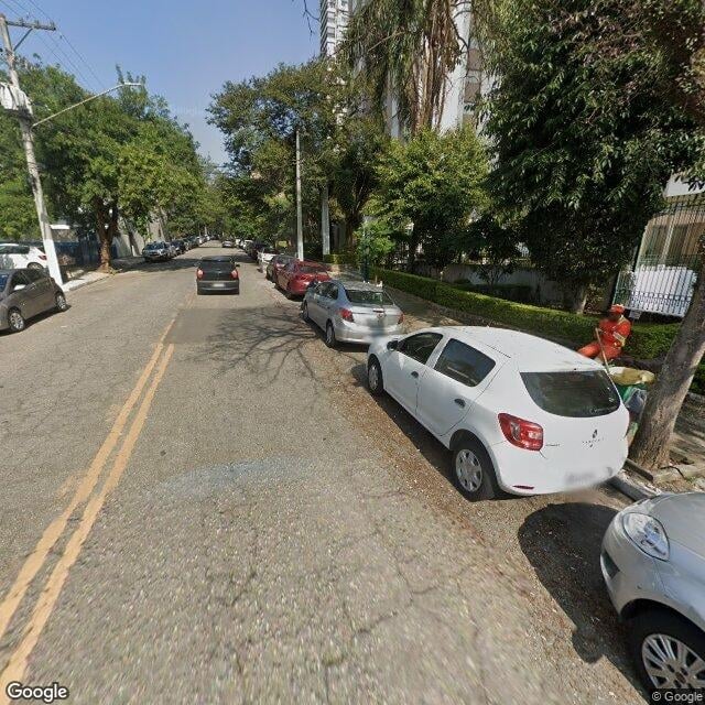 Imagem estática do "Street View" da localização