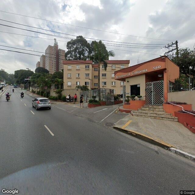 Imagem estática do "Street View" da localização