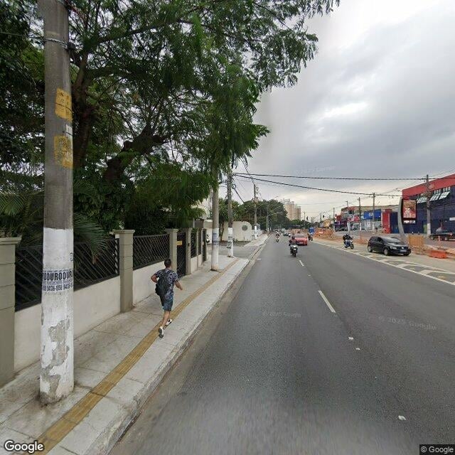 Imagem estática do "Street View" da localização