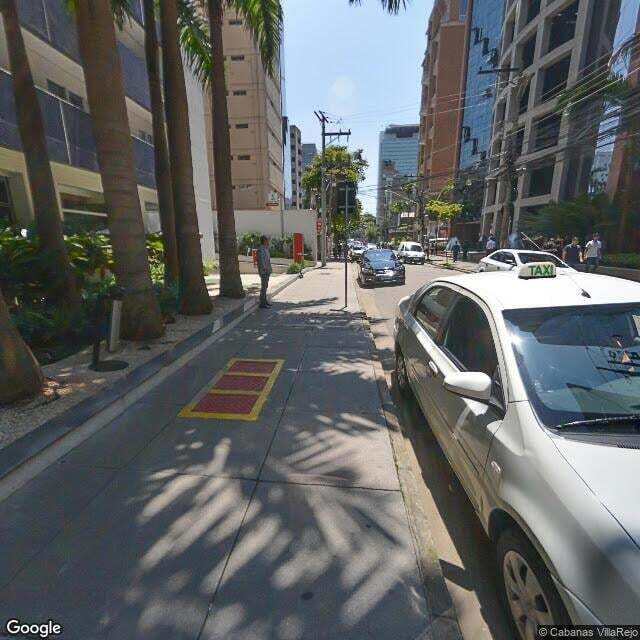 Imagem estática do "Street View" da localização
