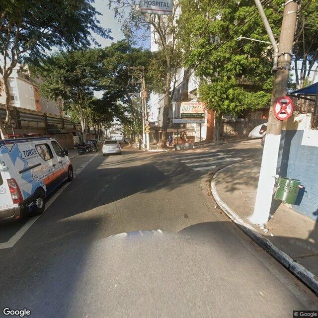 Imagem estática do "Street View" da localização