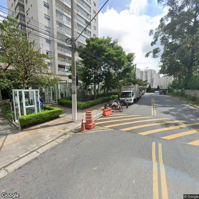 Imagem estática do "Street View" da localização