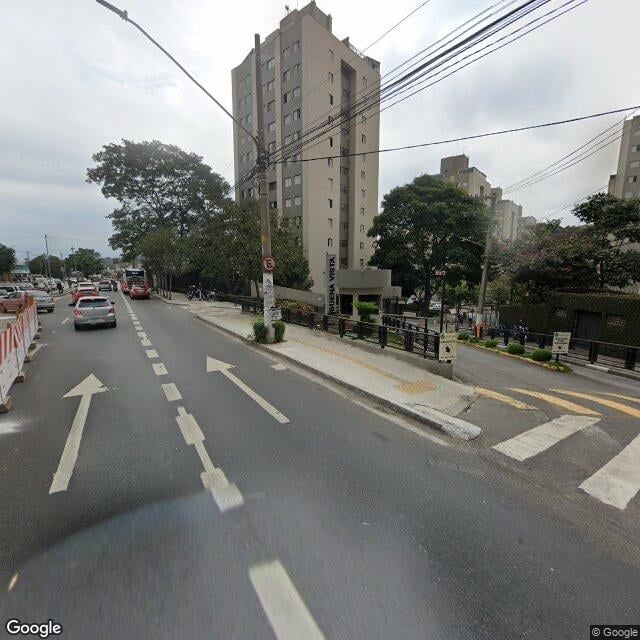 Imagem estática do "Street View" da localização