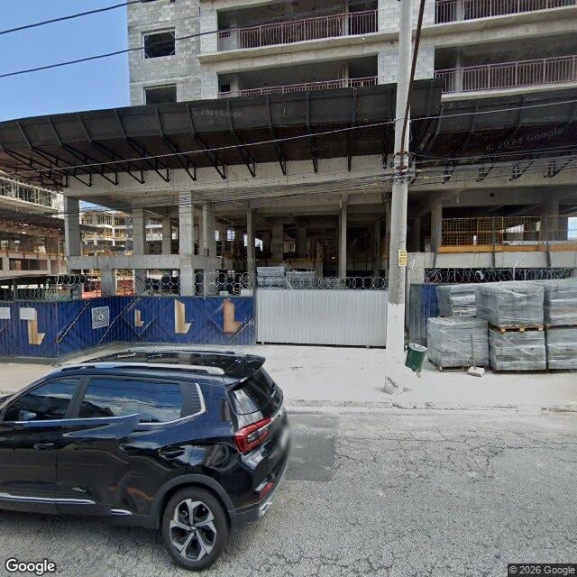 Imagem estática do "Street View" da localização