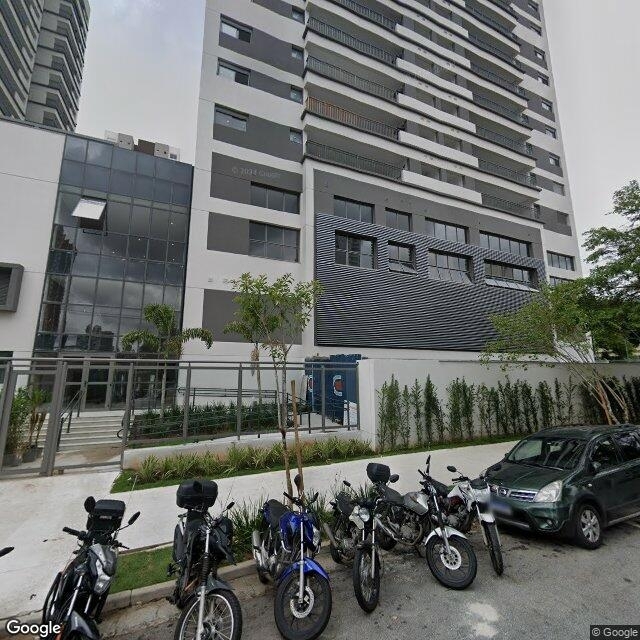 Imagem estática do "Street View" da localização