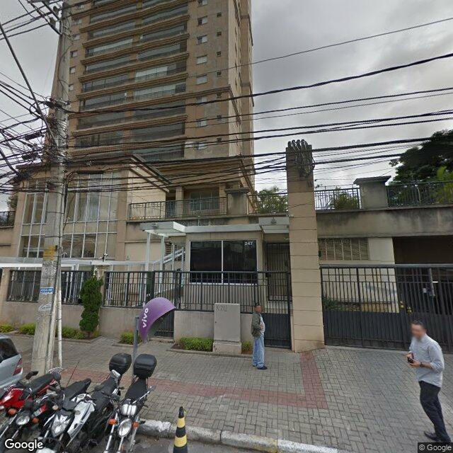 Imagem estática do "Street View" da localização