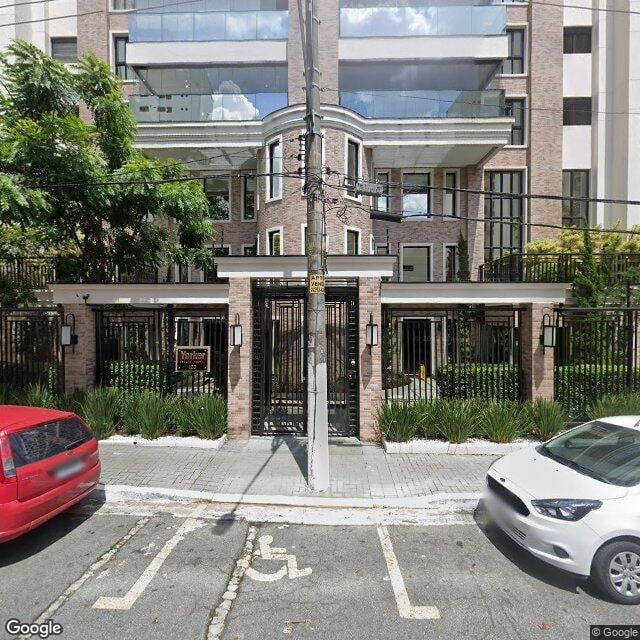 Imagem estática do "Street View" da localização
