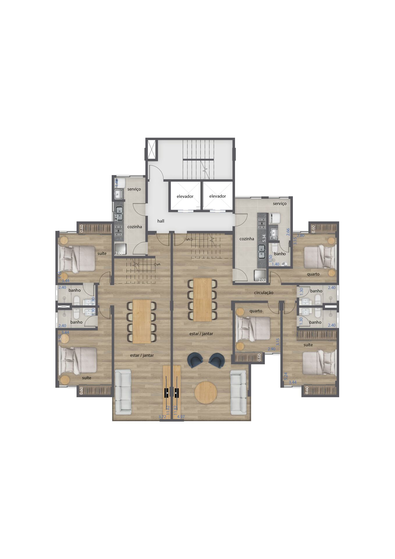 Apartamento, 2 quartos, 89 m² - Foto 23