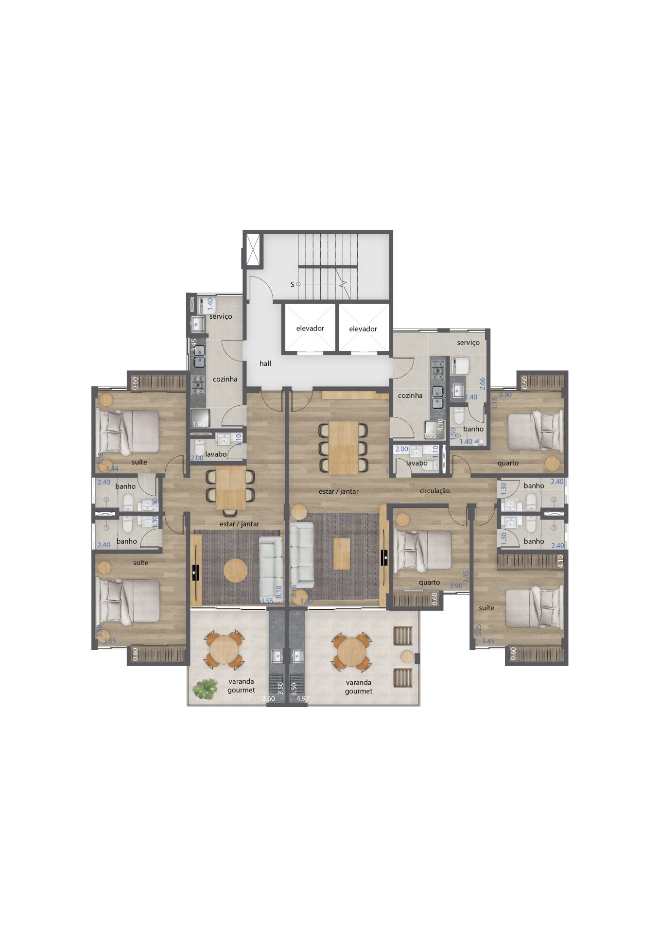 Apartamento, 2 quartos, 89 m² - Foto 25