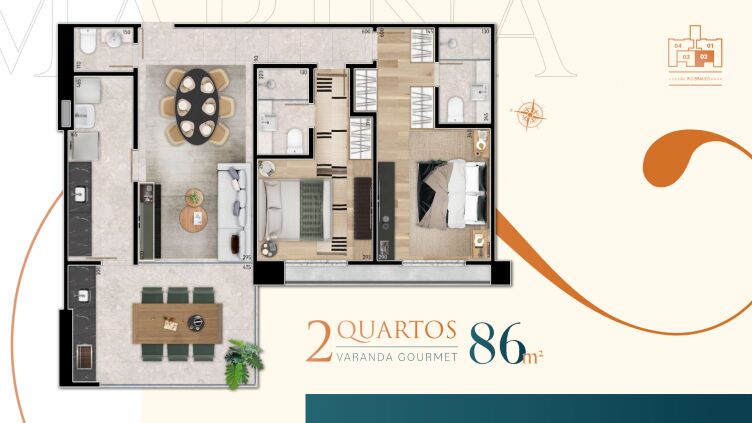 Apartamento, 2 quartos, 86 m² - Foto 19