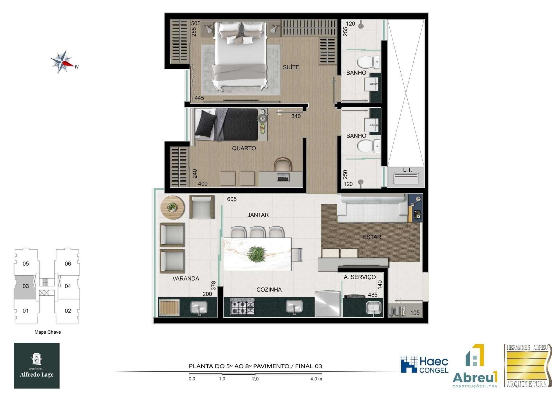 Cobertura, 3 quartos, 154 m² - Foto 31