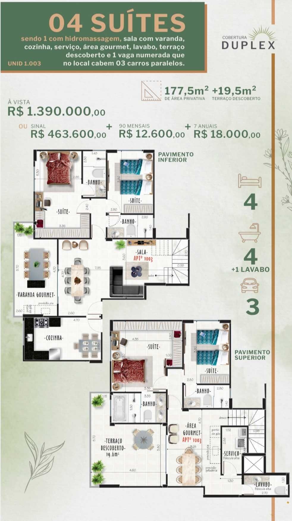 Apartamento, 2 quartos, 77 m² - Foto 14