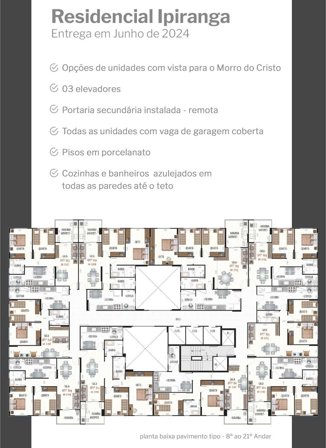 Apartamento, 2 quartos, 68 m² - Foto 10