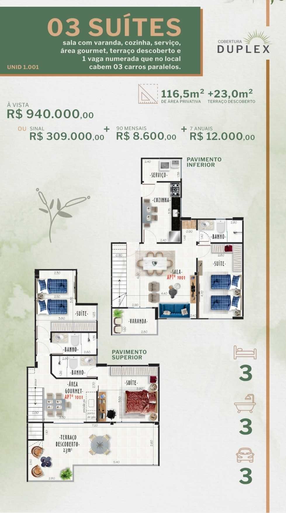 Apartamento, 2 quartos, 111 m² - Foto 12