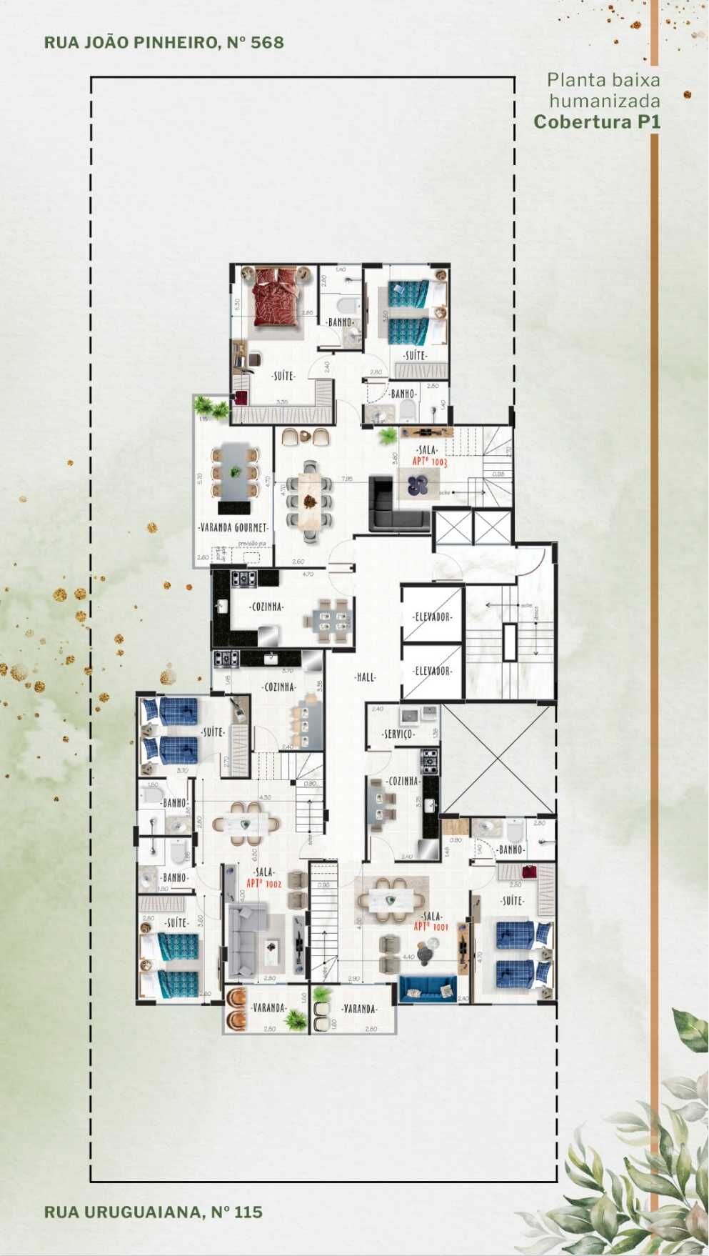 Cobertura, 4 quartos, 161 m² - Foto 5