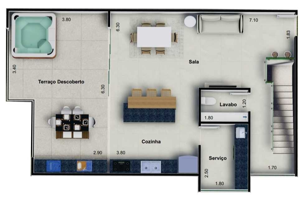 Apartamento, 2 quartos, 68 m² - Foto 8