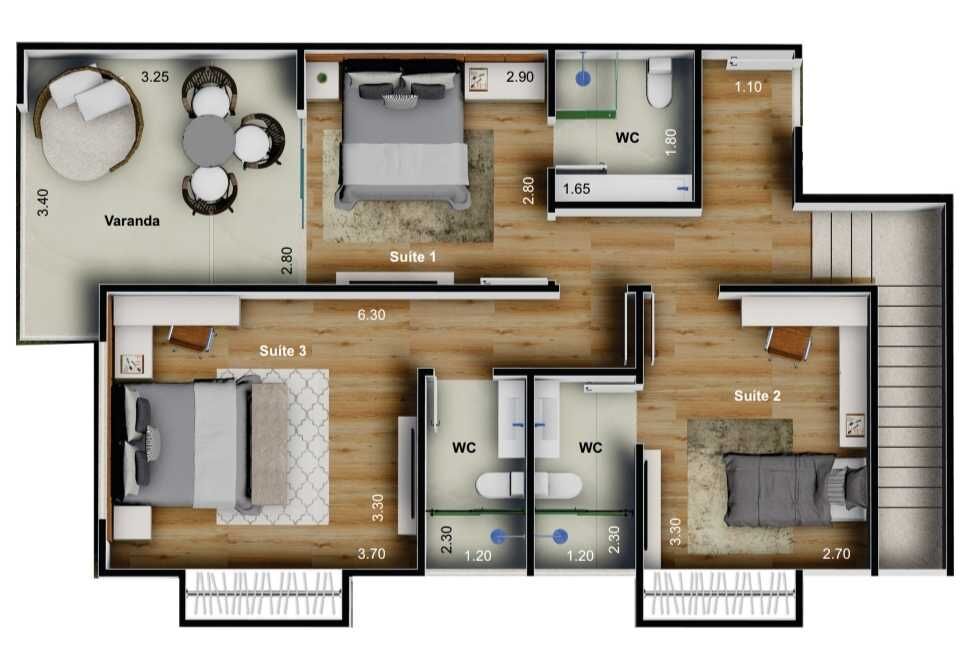 Apartamento, 2 quartos, 68 m² - Foto 7