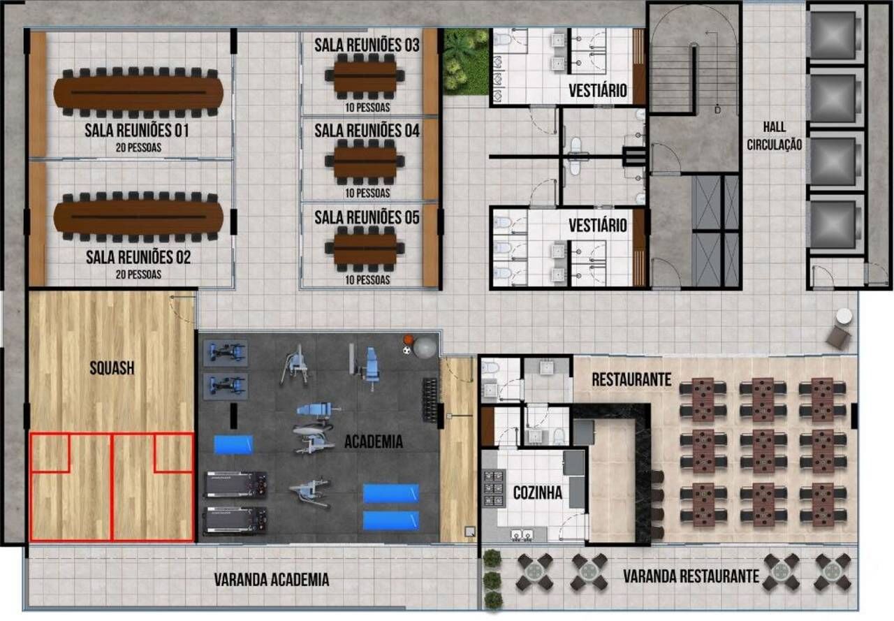 Sala-Conjunto, 40 m² - Foto 20