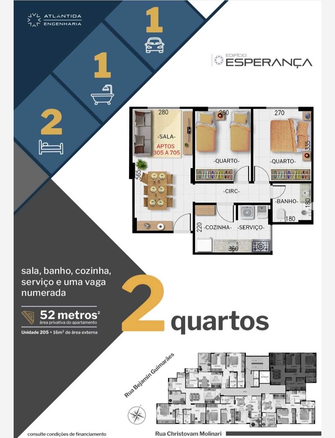 Apartamento, 2 quartos, 48 m² - Foto 7