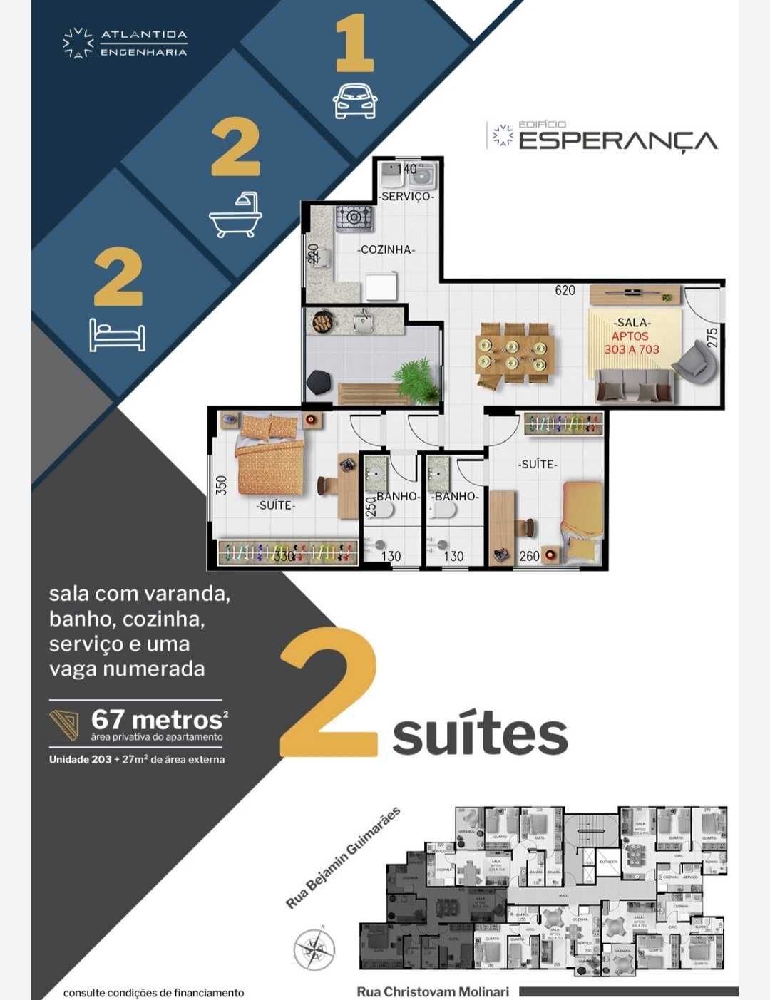 Apartamento, 2 quartos, 52 m² - Foto 6