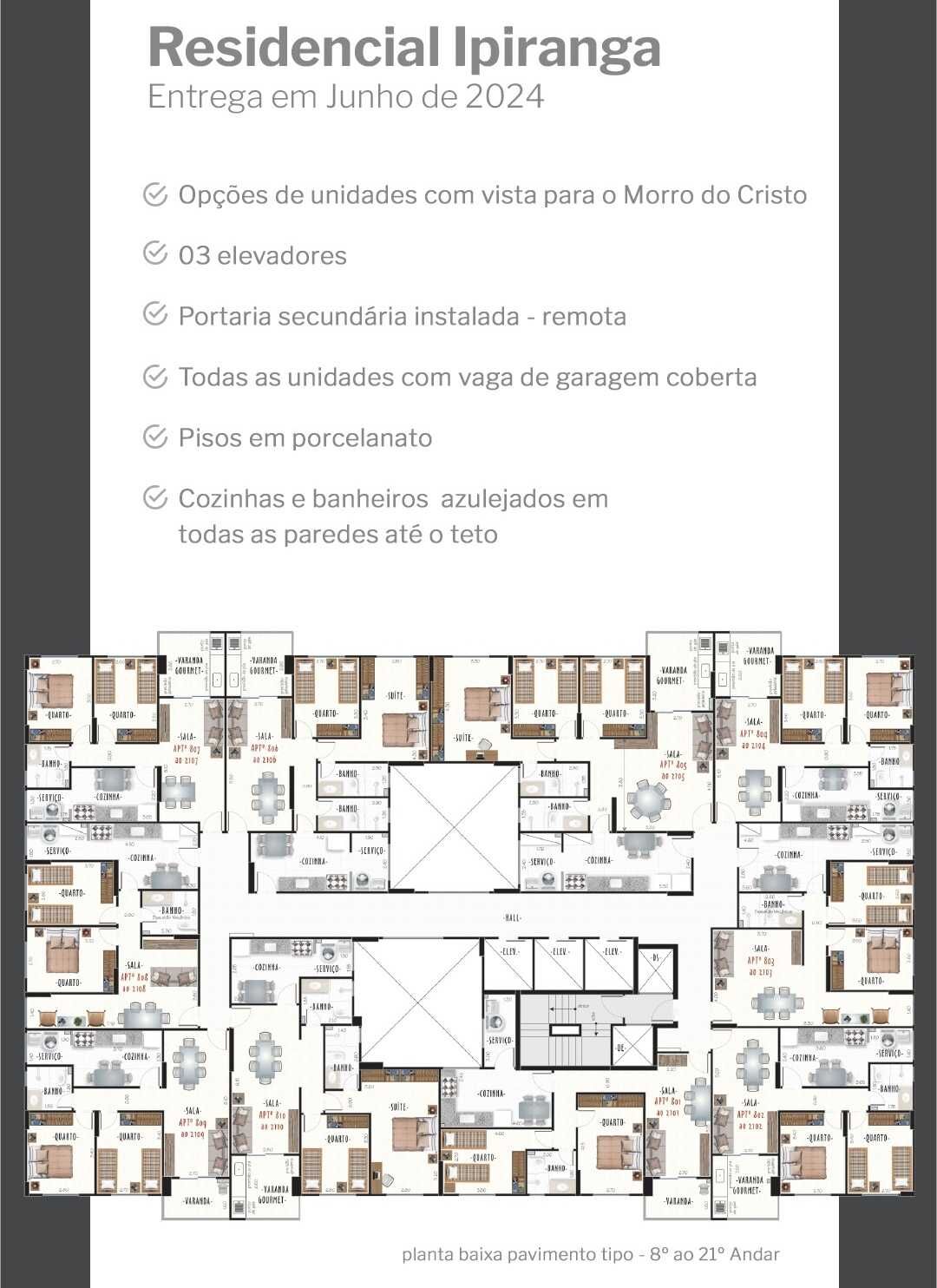 Apartamento, 2 quartos, 62 m² - Foto 11