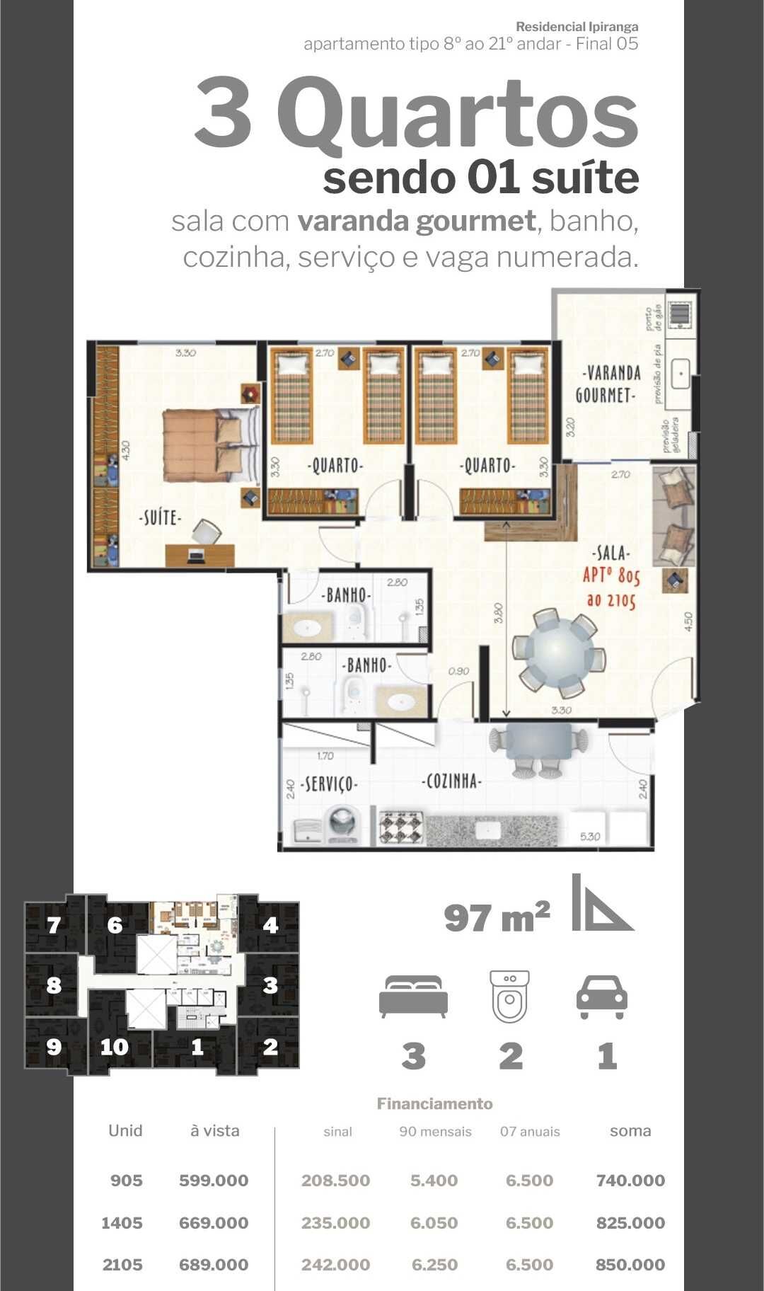 Apartamento, 2 quartos, 62 m² - Foto 25