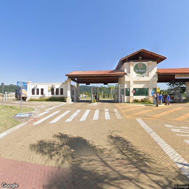 Imagem estática do "Street View" da localização