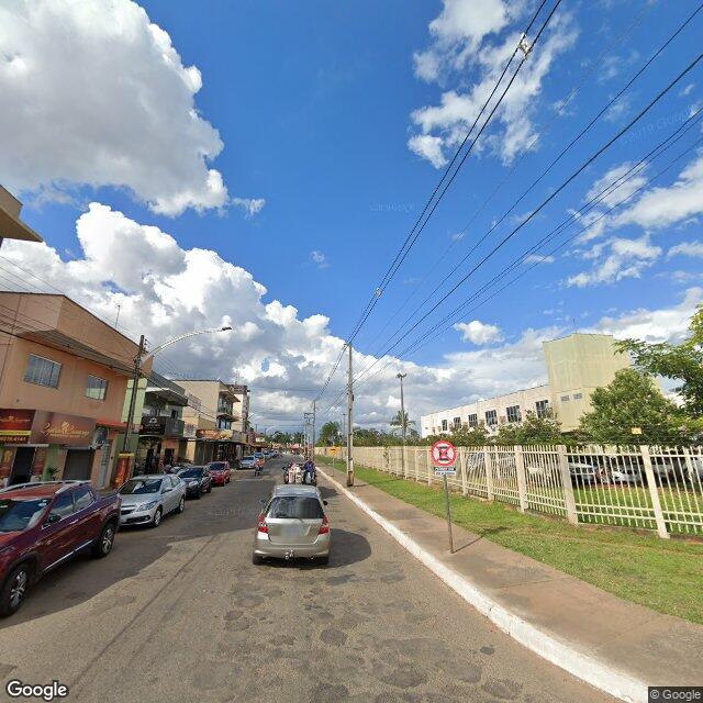 Imagem estática do "Street View" da localização