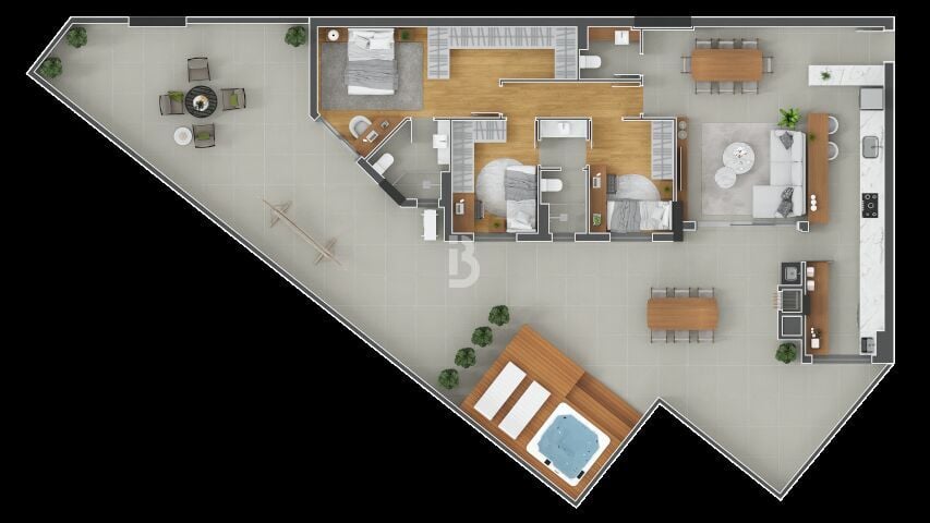 Apartamento, 3 quartos, 128 m² - Foto 38