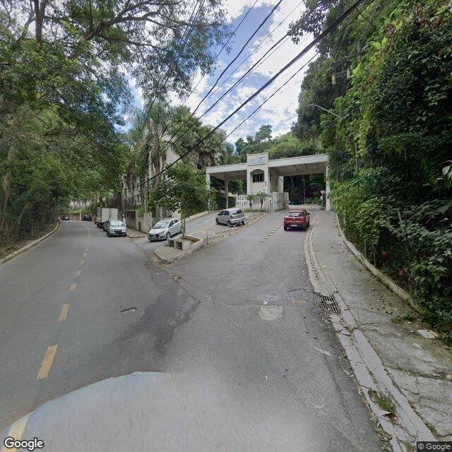 Imagem estática do "Street View" da localização