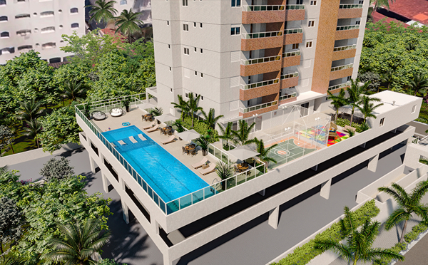 Residencial Angelina - Praia das Astúrias, Guarujá - SP