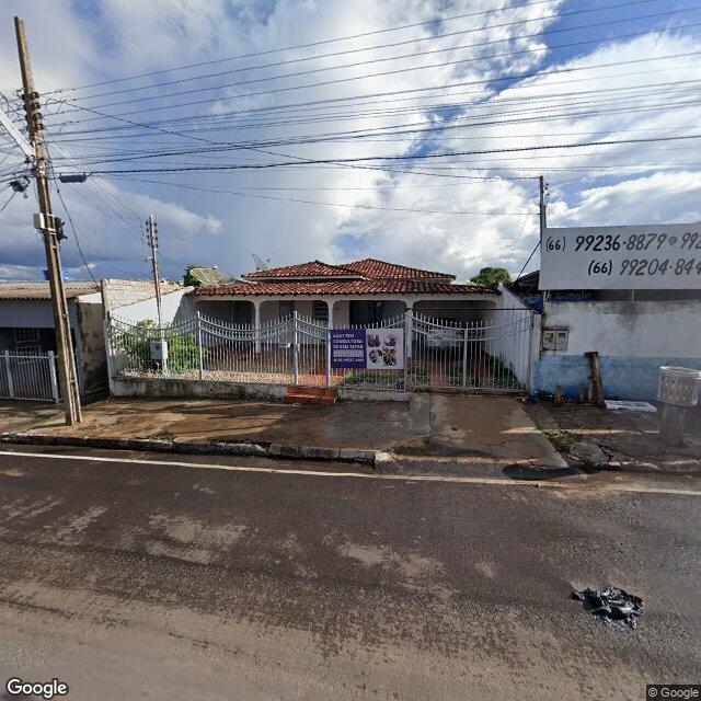 Imagem estática do "Street View" da localização