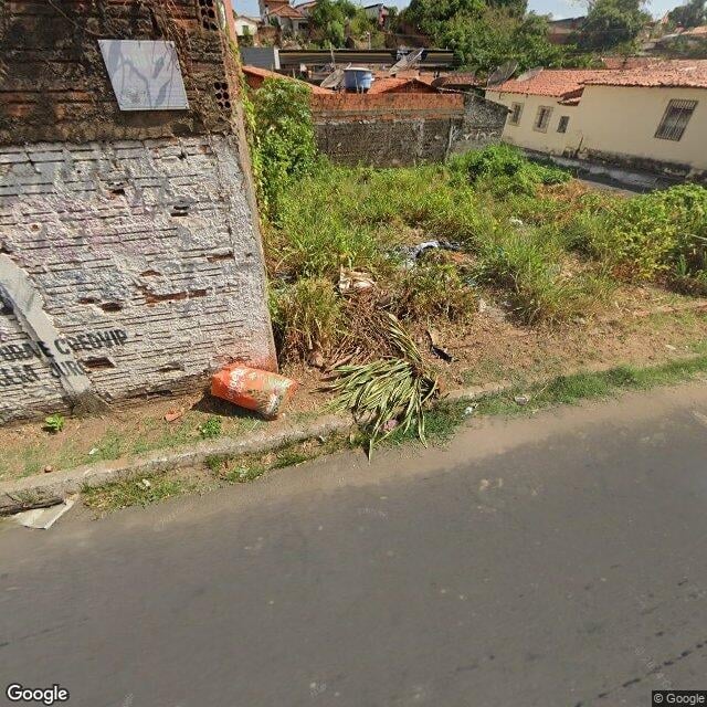 Imagem estática do "Street View" da localização