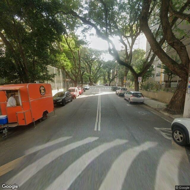 Imagem estática do "Street View" da localização
