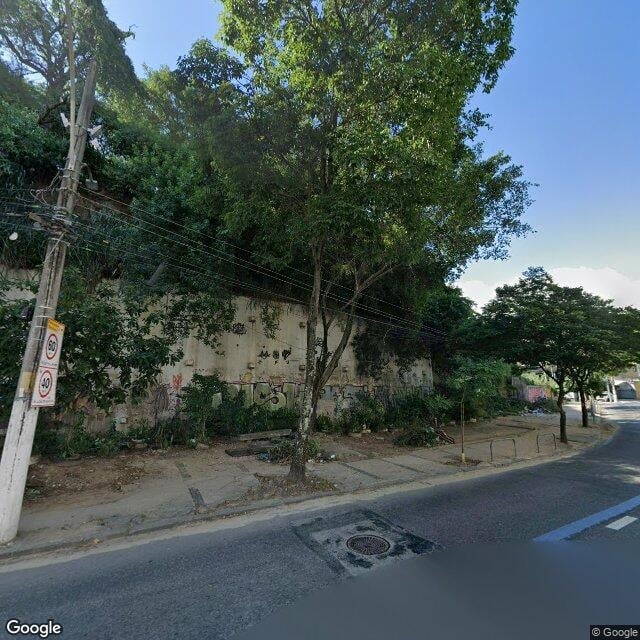 Imagem estática do "Street View" da localização