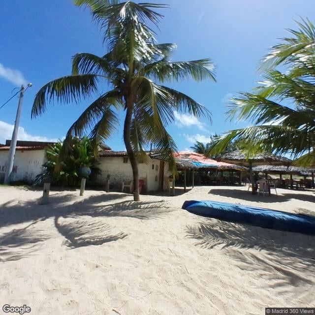 Imagem estática do "Street View" da localização