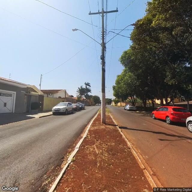 Imagem estática do "Street View" da localização